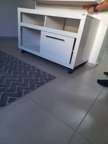 RACK BRANCO PARA SALA