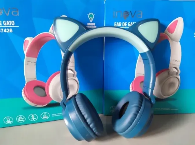 Fone Orelha de Gato Inova
