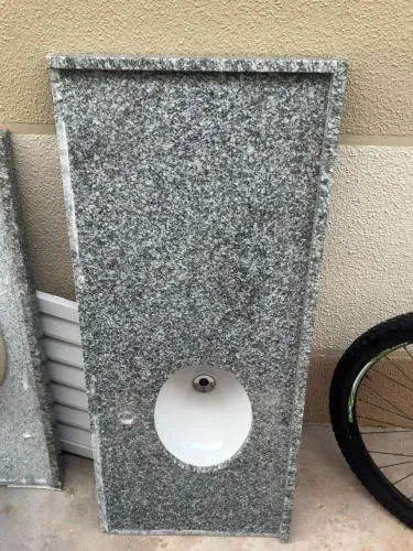 Pia 1,20 x 50cm. Mármore Granito Cinza Andorinha 
