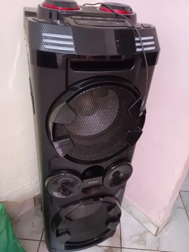 Caixa de som philco 