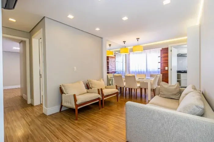 Apartamento 2 Vagas 2 Quartos Mobiliado Centro Cívico Alto da Glória Oportunidade