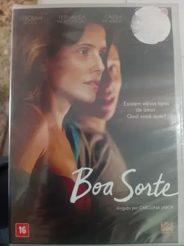 DVD Boa Sorte. Fernanda Montenegro e Deborah Secco.