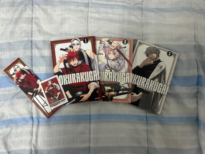 Vol 2 (lacrado) e 3 gokurakugai