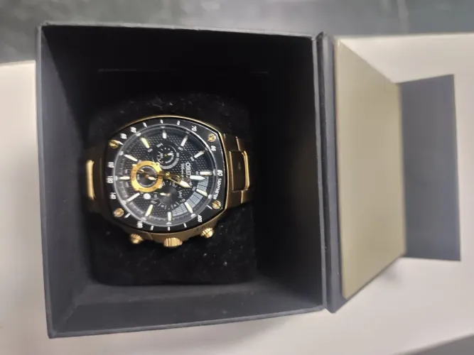 Relógio Orient dourado original 