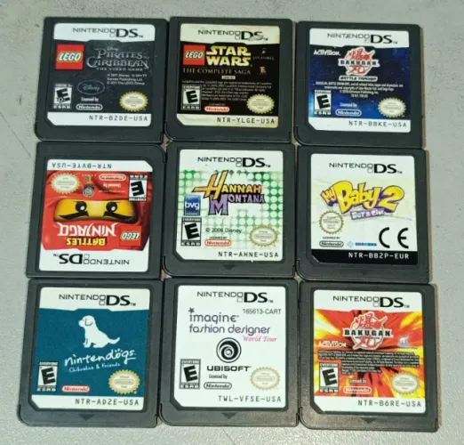 Kit 9 Jogos P/ Nintendo Ds Varios Titulos Ótimo Estado (Usado)Kit 10 Jogos P/ Nintendo Ds