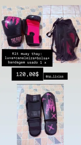 Kit muay thay usado