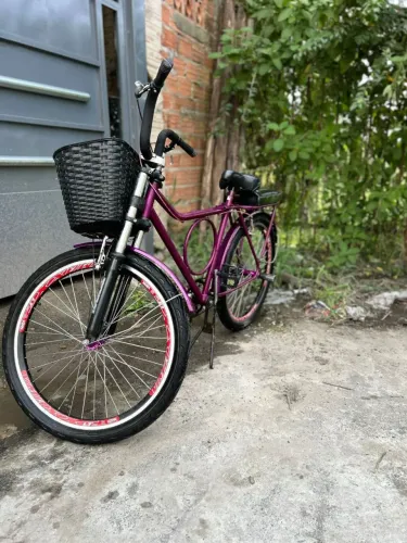 Bicicleta barra forte 