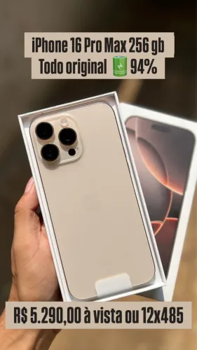 iPhone 16 Pro Max 256 gb