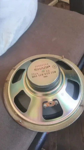 Vendo 1 caixa de autofalante sharp D833 !
