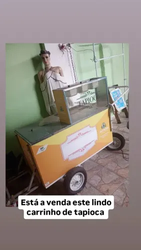 Carrinho de tapioca 