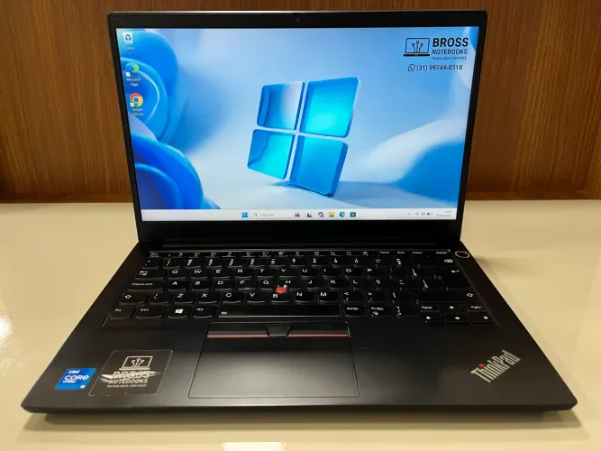 Notebook Lenovo Thinkpad i5 11ª Geração 8GB SSD 256GB Bateria OK.