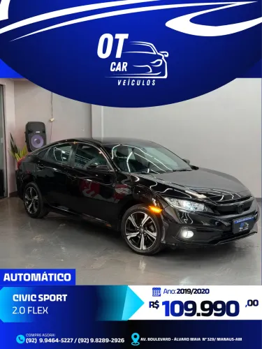 Honda Civic Sedan Sport 2.0 Flex 16V Aut.4p 2020