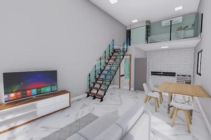 À venda lofts modernos na planta com alta rentabilidade na Praia de Geribá, em Armação dos