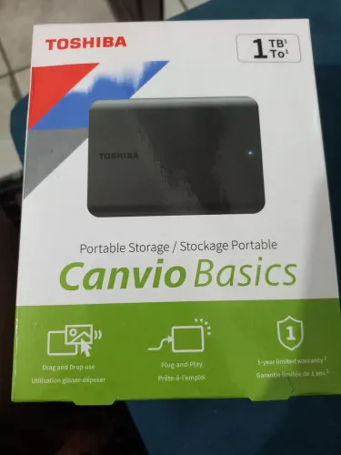 HD externo Toshiba canvio 1 Tb.