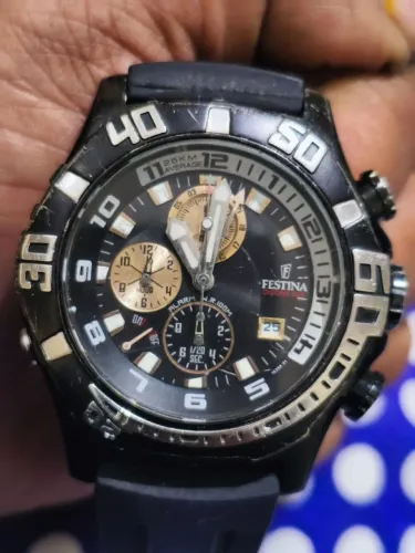 Relógio festina cronógrafo com alarme