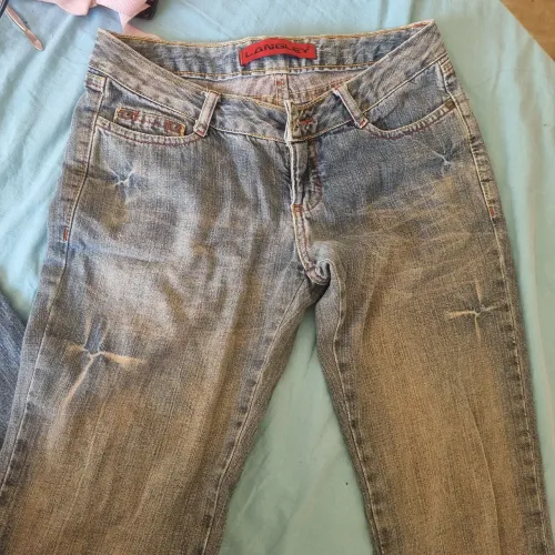 Calça cintura baixa Langley
