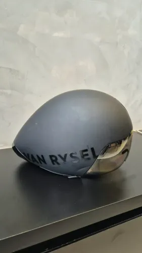 CAPACETE AERO VAN RYSEL XCR | TRIATHLON TT | 2 VISEIRAS | TAMANHO L 59-62cm