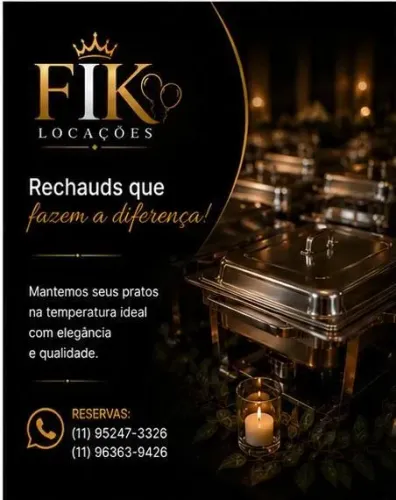 Aluguel de itens para festas