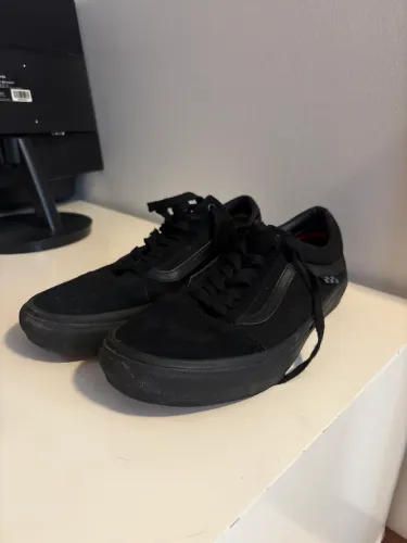 Tênis Vans Skate Old Skool Black/Black - Novo Sem Uso - Tam 42 (10 US)