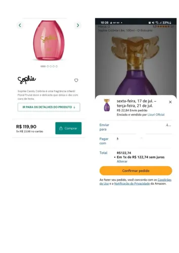PROMOÇÃO VENDO PERFUME NOVO LACRADO INFANTIL