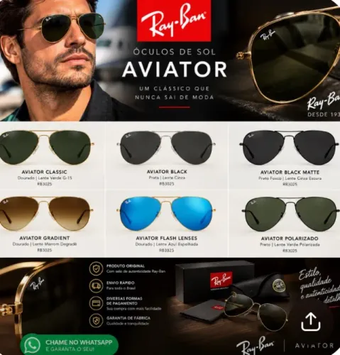 Óculos rayban