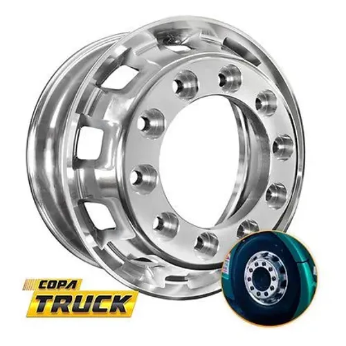 Roda de Alumínio GT5 Caminhão Aro 22,5 x 8,25 Oficial Copa Truck - Italspeed