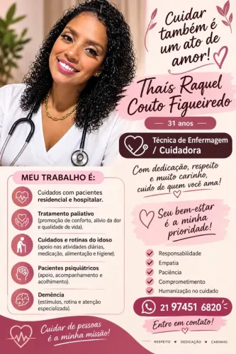Cuidadora / Técnica de enfermagem 