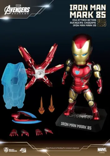 Iron Man Mark 85 "Avengers: Endgame" Beast Kingdom Marvel Comics Egg Attack EAA-110 -
