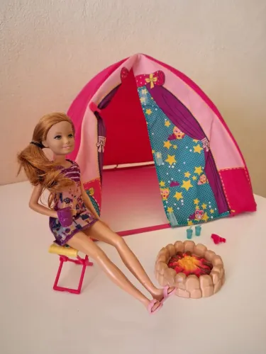 playset acampamento stacie barbie