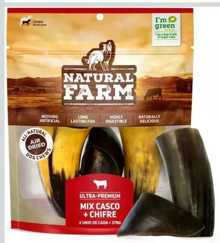 Kit 4 Unidades Natural Farm para Cães