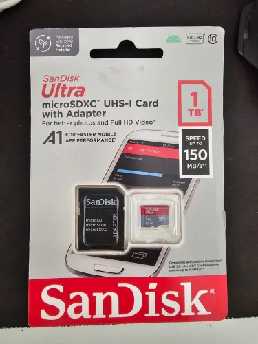 Cartão de 1tb sd sandisk