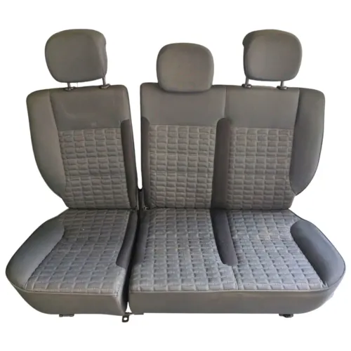 Banco Tecido Traseiro Fiat Idea Adventure 2013 2014 Cinza Cinza