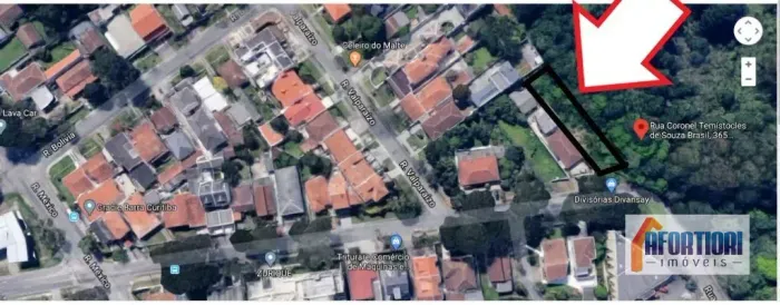 Terreno à venda, 685 m² por R$ 710.000,00 - Bacacheri - Curitiba/PR