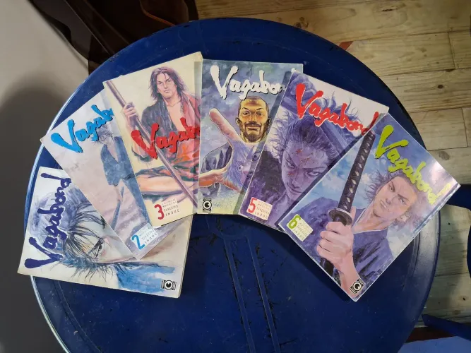 Mangá Vagabond vol. 1 ao 6