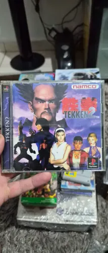 03 Jogos Tekken trilogia playstation 1 originais japoneses 1,2 e 3