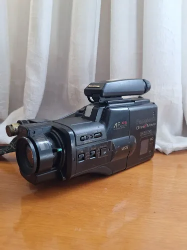Filmadora Antiga Panasonic Omnimovie Vhs-c - Funcionando