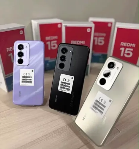 REDMI 15 4G (128GB 6GB RAM PRETO PRATA) LACRADO ENTREGAMOS