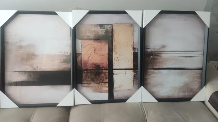 Quadros Decorativos 70x50 c/ Vidro