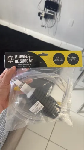 Bomba de sucção manual - Gasolina, caixa d?água, etc