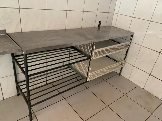Bancada de inox