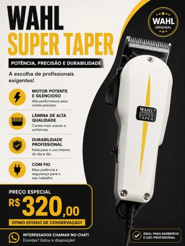Máquina Wahl para corte de Cabelo