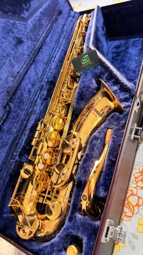 Sax tenor Yamaha Yts 62 Purple Logo 