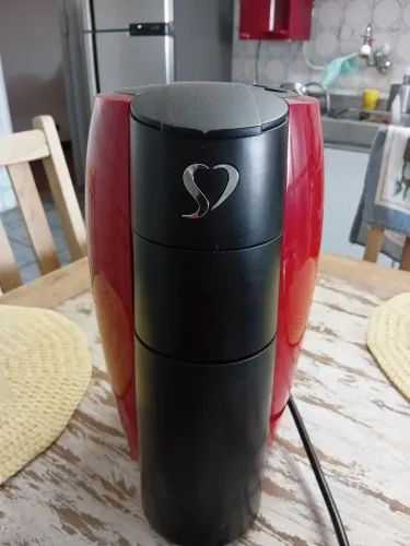 Cafeteira 3 corações love