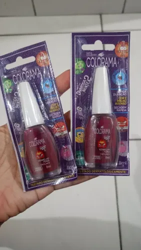 Esmalte Colorama divertidamente vermelho furia