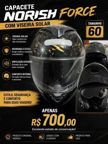 Capacete norish