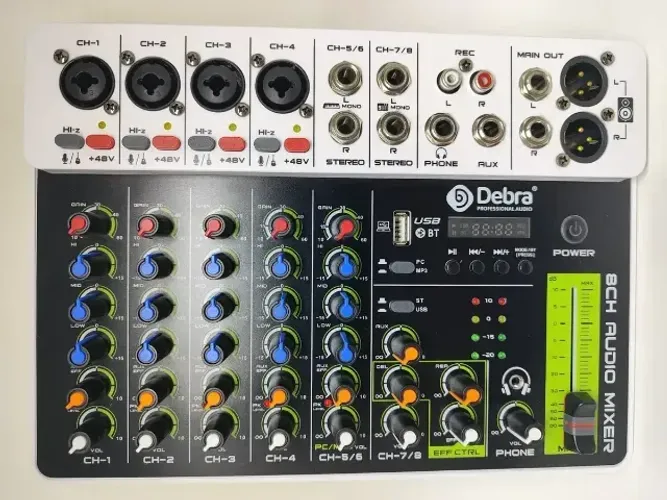 Mesa de Som Debra V8