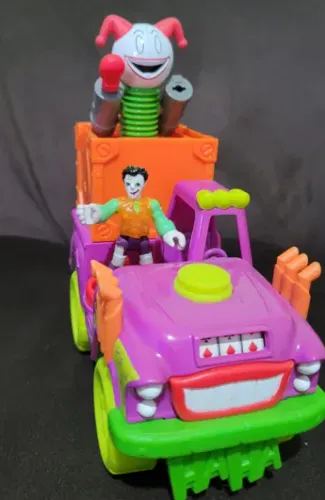 Imaginext Veiculo do Coringa + Boneco - Original