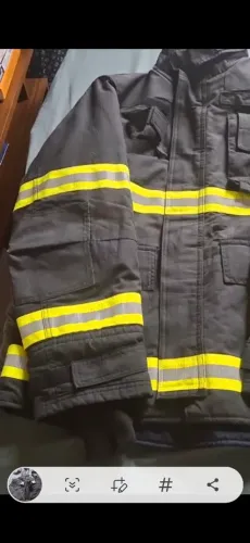 Roupa de incendio meta aramida