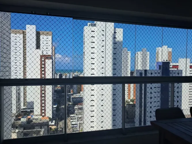 APARTAMENTO C 136m² - 03 SUÍTES + DCE - 02 VAGAS DE GARAGEM - VISTA LIVRE
