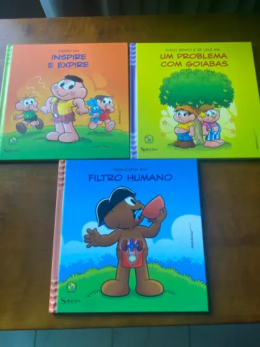 Livros turma da Mônica